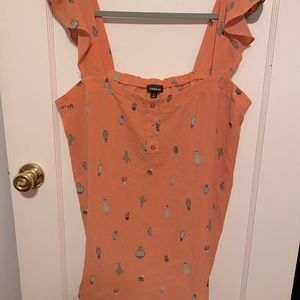 Torrid cactus summer top